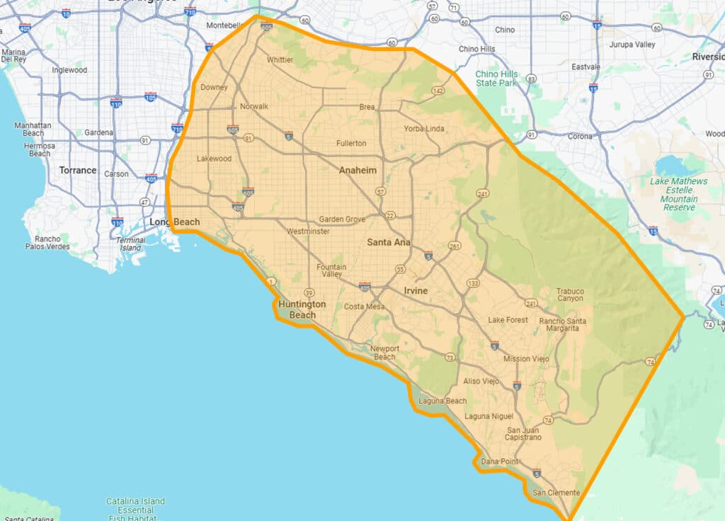 Service Area Map